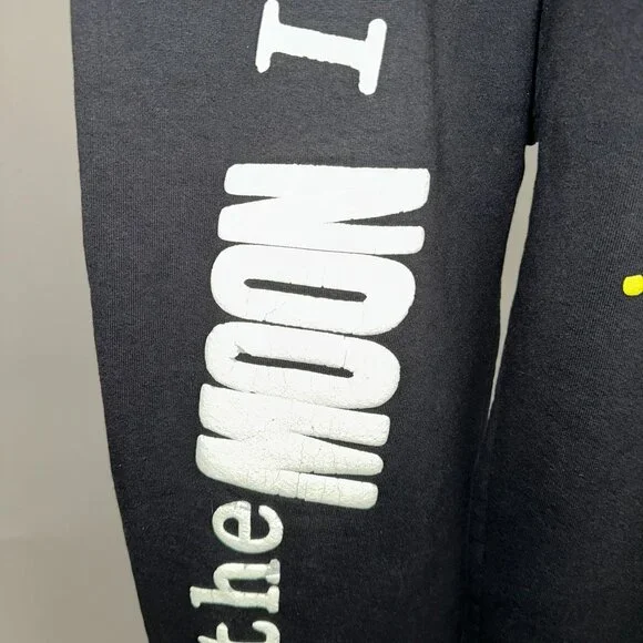 CPFM Kid Cudi MOTM3 Merch Puff Print Sweatpants Size Small Mens Unisex Black